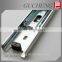 Triple rails drawer channel telescopic slide