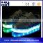 Wholesale USB Charge Lace Up Glowing Black kids Led Flash Shoes