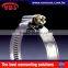 Industrial washing machine usage holding flat hose clamp