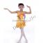 C2123 Ballet Dance Girls Camisole Leotards With Skirt