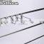 Supermarket Metal Hooks for MDF Board Chrome Hooks For Display                        
                                                Quality Choice