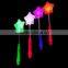 led heart flashing glow stickwand