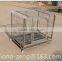 Powder Coated Metal Wheeled Portable Dog Cage(factory in Guangzhou)