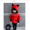 Cute girls red coat 2016 winter hot selling cheap
