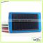 High quality portable solar usb 10000mah power bank solar with dual usb output