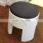 Vanity stool solid surface bathroom stool