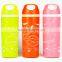 China manufacturer custom glass sports water bottle for kids