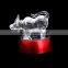 Hot sale chinese zodiac signs crystal Ox wholesale crystal craft gfit figurine furniture