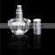 Best Selling K9 crystal glass clear perfume bottle