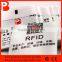 Anti theft EAS label with barcode 404 anti shopplifting RFID labels
