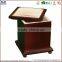Solid mahogany wooden cremation urn , wooden pet urns for ashe