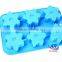 Merry Christmas Snowflake Shaped Hand Silicone Cake Mould For Christmas