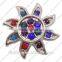 CJ2342 New fancy metal button, alloy metal press stud buttons, leather button jewelry