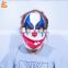 halloween party chucky custom funny face joker mask scary nose realistic cosplay rubber mask anime latex clown mask