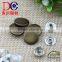 Antique brass classic style metal snap button high quality snap button for clothing