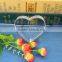 beautiful crystal clear heart shaped gift item
