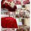 Winter blanket bed sheets raschel blanket double layer mink blanket