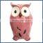 Most popular animal figurine pink craft ceramic owl