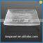 LXHY-T025 Wedding Dessert Plate Frosted Glass Plate