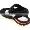 Black leather sandal for men custom design/logo casual shoes for men