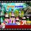 Hydraulic system 5d cinema interactive 5d theater with gaming glasses