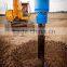 Excavator auger drilling, earth drill, earth auger