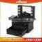 Good design small makeup vanity case black aluminum train makeup case with drawers and lighted mirror