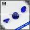 synthetic diamond cut nano gem for jewelry blue sapphire