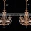Vintage Hot Selling Top Quality 5 Lights Crystal Chandelier With Iron Material