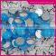 Simple Two Hole Round Shape Rhinestones Sewing Accessories for Clothing