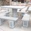 Fast delivery granite bench with wheel