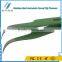 BST-EDS-17 Stainless Steel Anti-static Curved Tip Tweezers Curved Eyelash Extension Tweezers