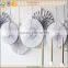 Spring decoration hanging handmade Folded Paper Flowers
