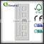 White Primer / Veneer HDF Moulded Wood Door for European Market