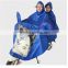 High quality OEM service motorcycle raincoat for 2 people,raincoat for motorcycle riders