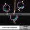 Pendant Necklace Factory Wholesale 316I Stainless Steel Fashion Luxury Circle Dubai Gold Jewelry Set for Wedding Jewelry