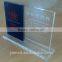 Best Selling facotry waterproof document holder acrylic magazine rack library book shelf