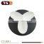 white ceramic creative seasoning dishes with slate set