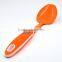 Novel design TPR handle Factory Price paint spraying stainless steel cooking spoon