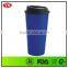 16oz reusable double wall plastic cup microwave safe