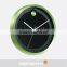 DEHENG 12'' promotional metal colourful europe wall clock