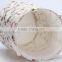 Printed Cute Round Waterproof Drastring Basket Hamper , Bathroom Printed Cotton Laundry Basket