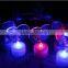 Cheap heart shape acrylic candle Christmas Ornament