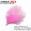 ZPDECOR Crafts Factory Wholesale Cheap Dyed Pink Fluffy Turkey Marabou Feather for Earrings