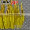 Gold Supplier CHINAZP Wholesale Top Selling Decorative Dyed Yellow Chicken Rooster Saddle Feathers for Sale