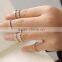 Fashion Multielement Rings Peach Heart Engagement Ring