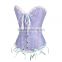 Wholesale custom vintage women wasite shaper bandage sexy adjustable lingerie corset