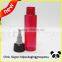 China factory 30ml clear twist caps bottles PET bottles sharp caps long drip twist cap