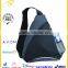 Brand name trendy college sling bags for boys, leisure triangle messenger bag