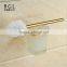 Manufactoyr Zine Alloy Gold Bathroom Accessories Most Popular Toilet Brush Holder